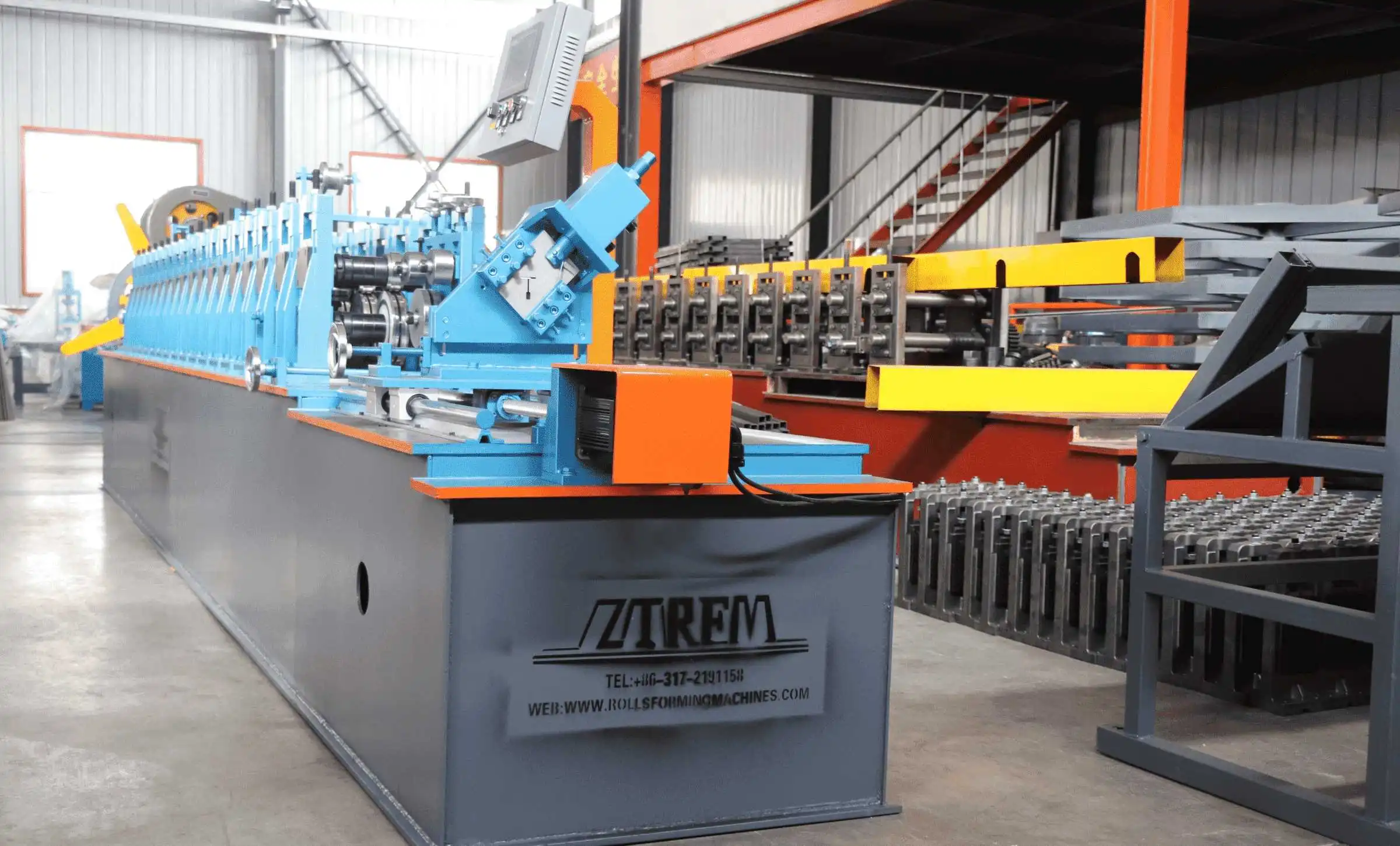 Painted coil problems that stall a t grid roll forming machine